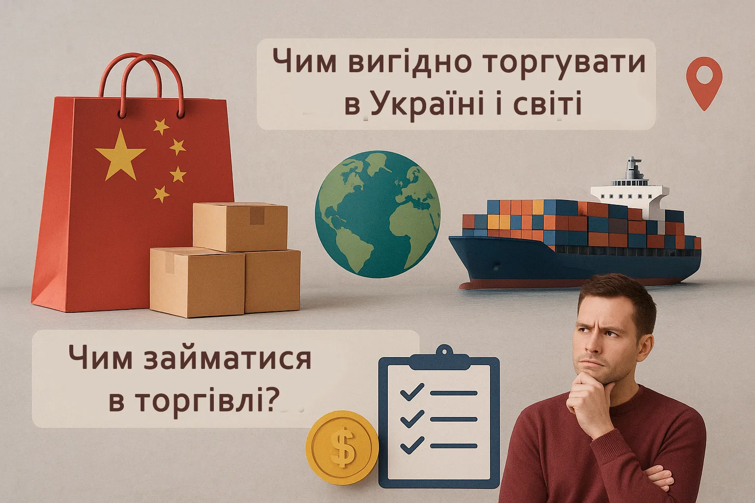 Чим торгувати в Україні і світі
